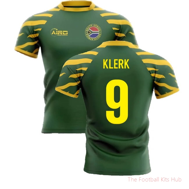 [EFS] 2025/26 South Africa Springboks Home Rugby Shirt (Klerk 9)