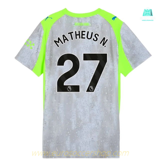 2025-2026 Man City Third Shirt (Womens) (Matheus N. 27)