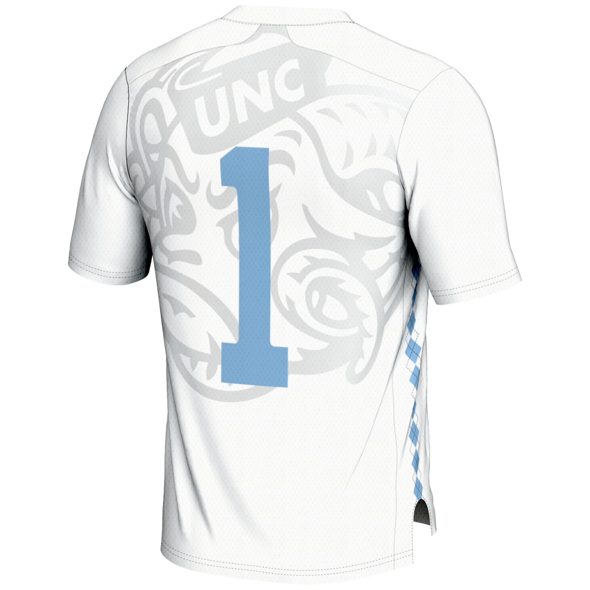 [NJP] North Carolina Tar Heels GameDay Greats Lightweight Men's Lacrosse Jersey - White