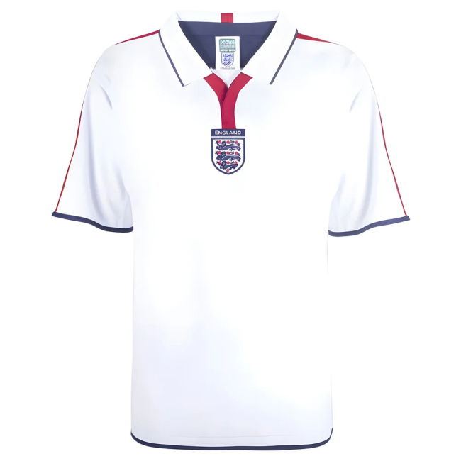 Official England 2004 Retro Premium High Durable Jersey Team