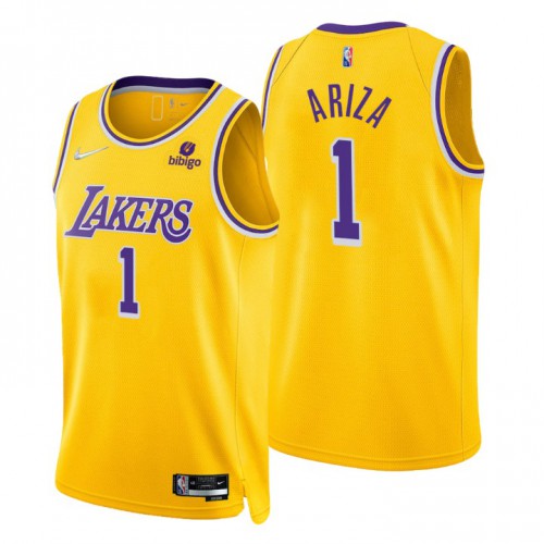 Nike Lakers Gold Angeles Lakers #1 Jersey - Budget-Friendly Quality