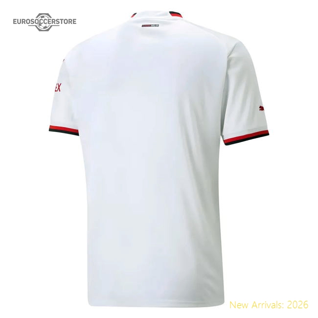 Ac Milan Away Kit 2022-2023 Game Replica Jersey For Match Days