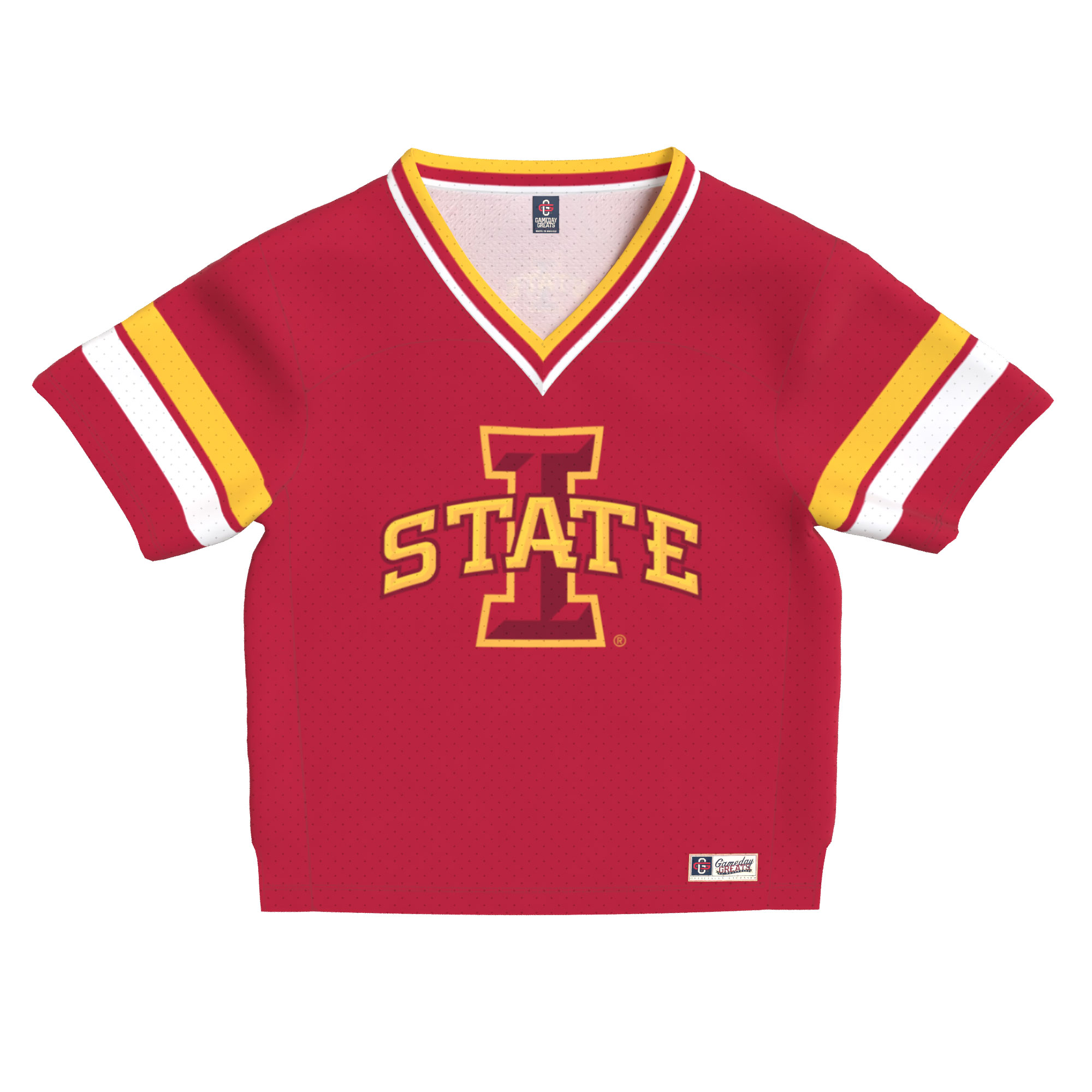 Iowa State Cyclones GameDay Greats Toddler Lightweight Collegiate Football Fashion Jersey - Cardinal