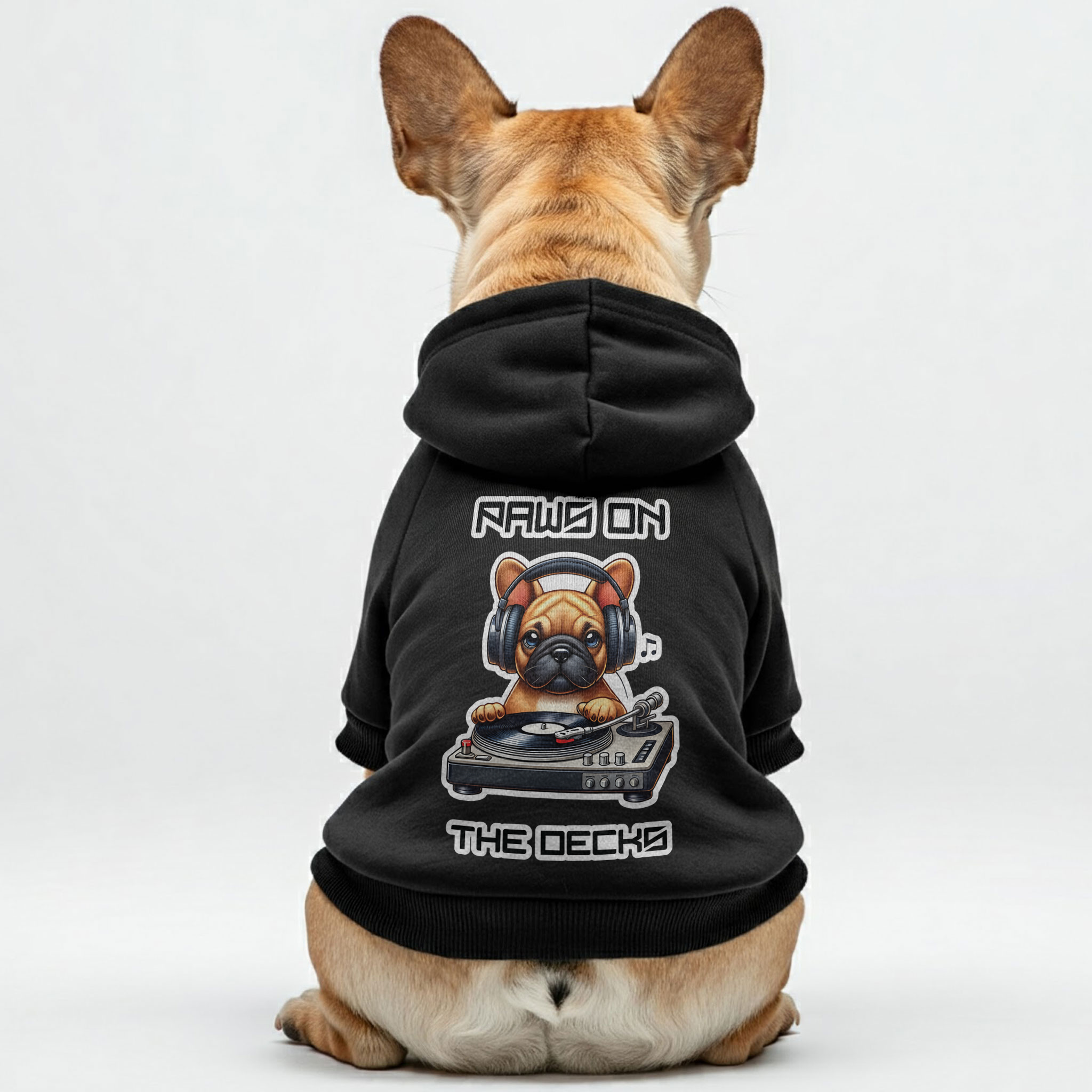 Everyday Paws On The Decks - Personalized French Bulldog Hoodies With...