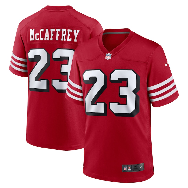 Christian McCaffrey San Francisco 49ers Nike Alternate Game ...