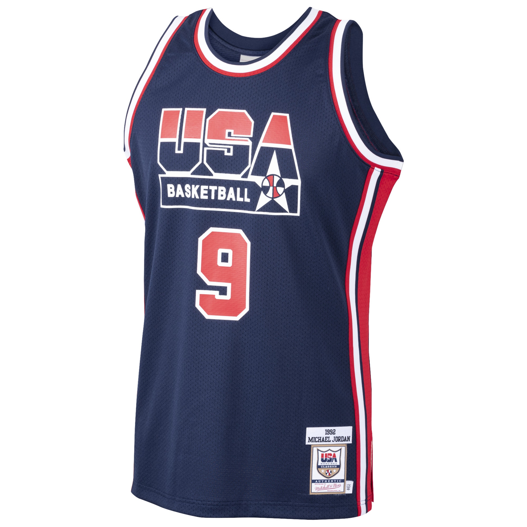 [SJH] Michael Jordan USA Basketball Home 1992 Dream Team Authentic Jersey - Navy