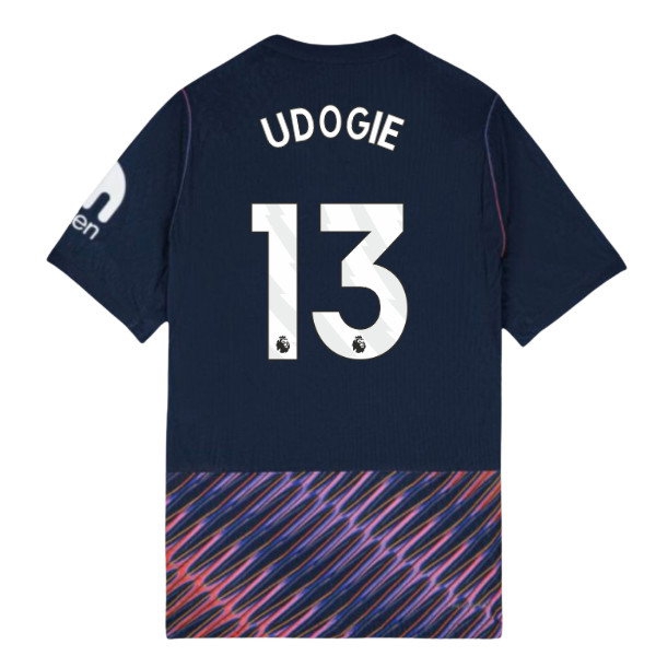 [LK] 2026-2027 Tottenham Authentic Aero-Fit Match Away Shirt (Udogie 13)
