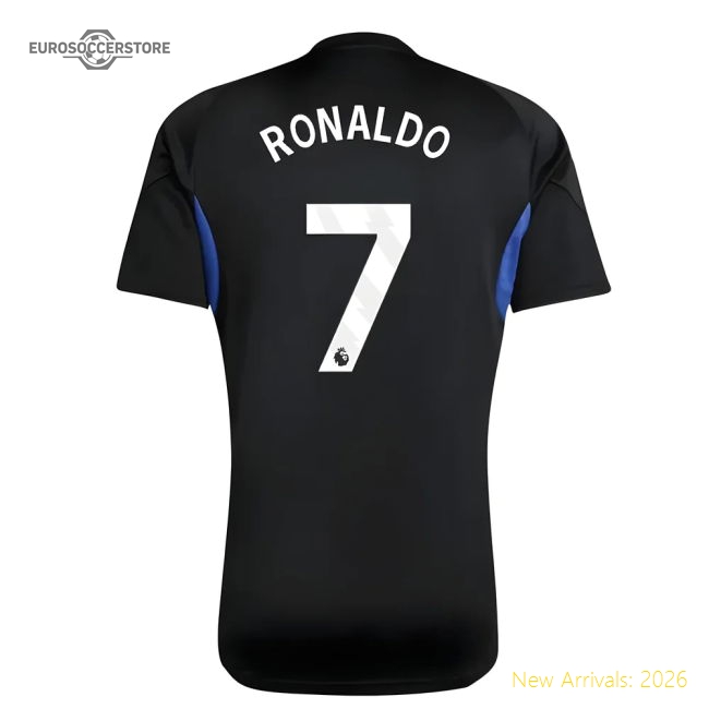 2025-2026 Man Utd Kids Gentle Ronaldo Jersey Performance Fabric