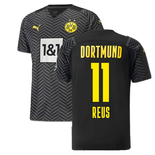 2021-2022 BVB Away High Quality Shirt (REUS 11) Reinforced Seams
