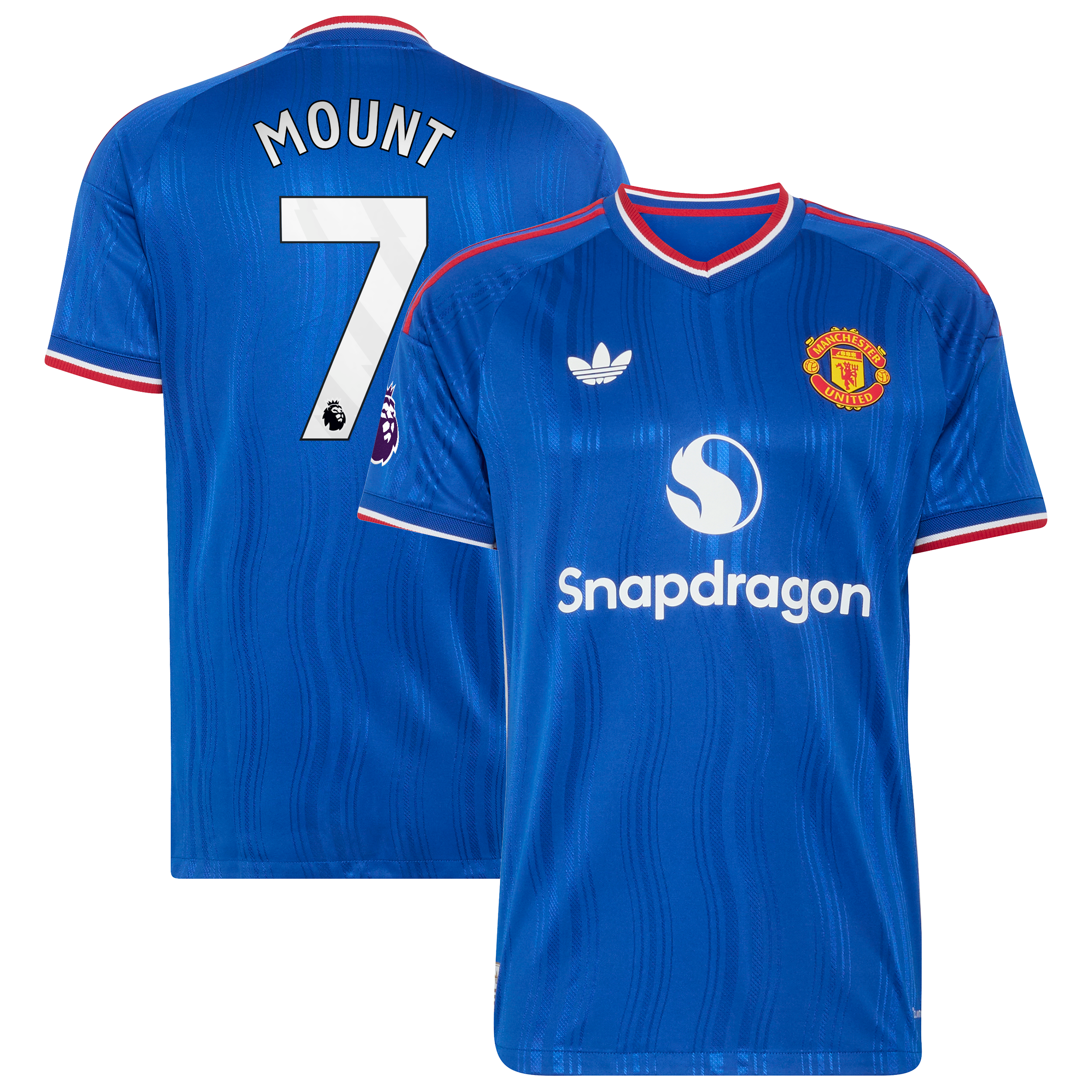 [SJH] Mason Mount Manchester United 2026/27 Away On-Field Authentic Jersey - Royal