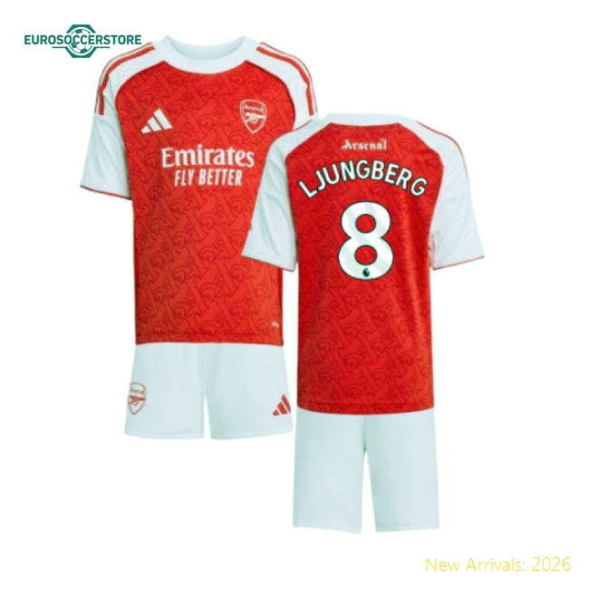 Arsenal 2024-25 Home Fan Version For Adults (Ljungberg Football Shirt