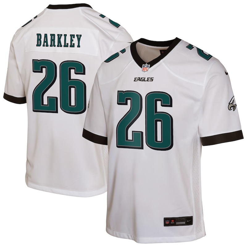 None Saquon Barkley Philadelphia Eagles Retro Replica Jersey
