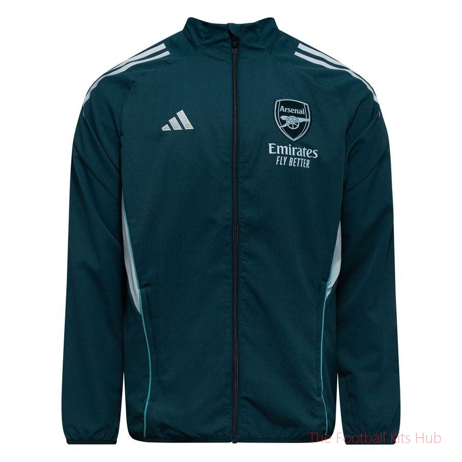 Arsenal Training Jacket Presentation Tiro 25 - Aurora Ivy