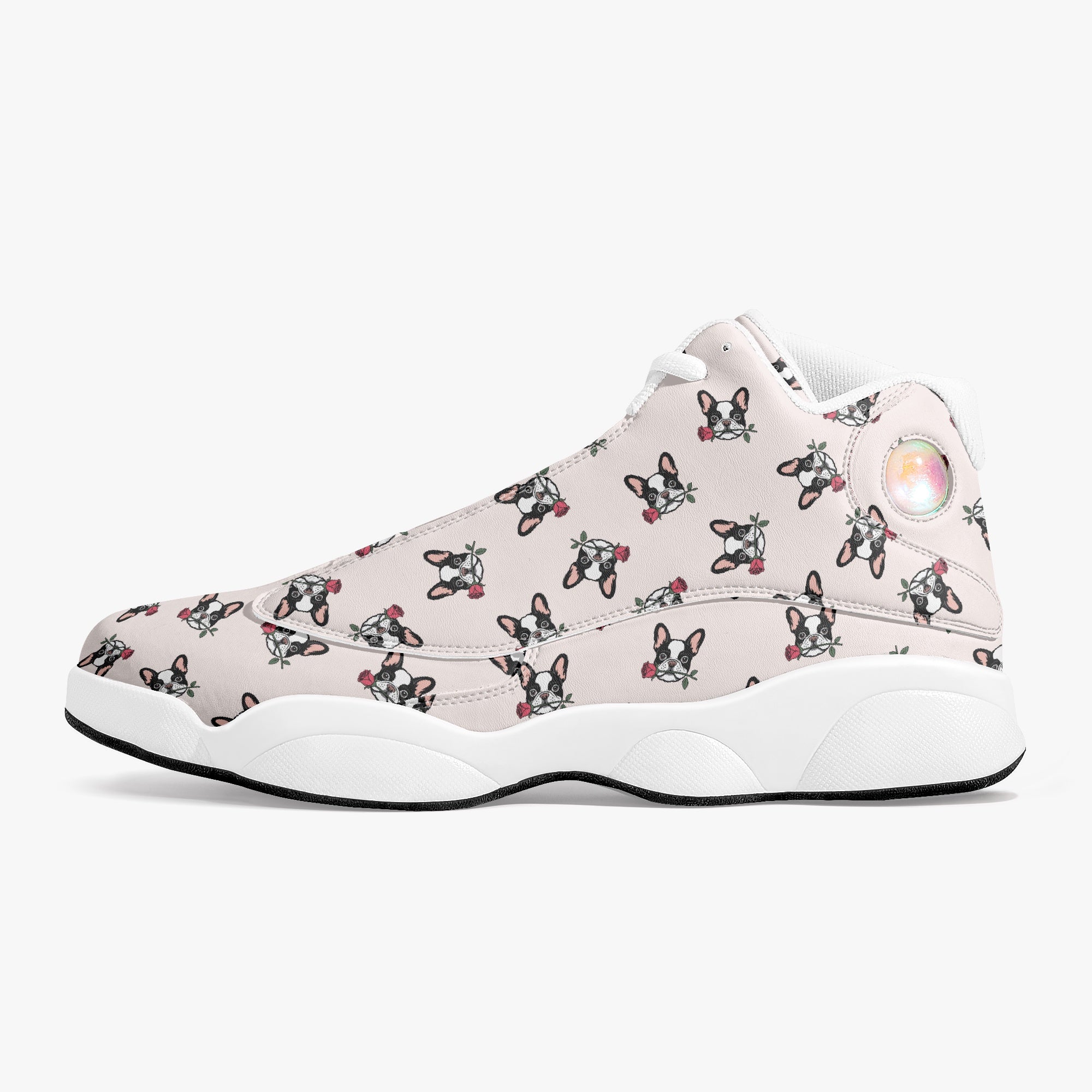 French Bulldog Lover Reuben Basketball Sneakers Comfy Daily Shoes