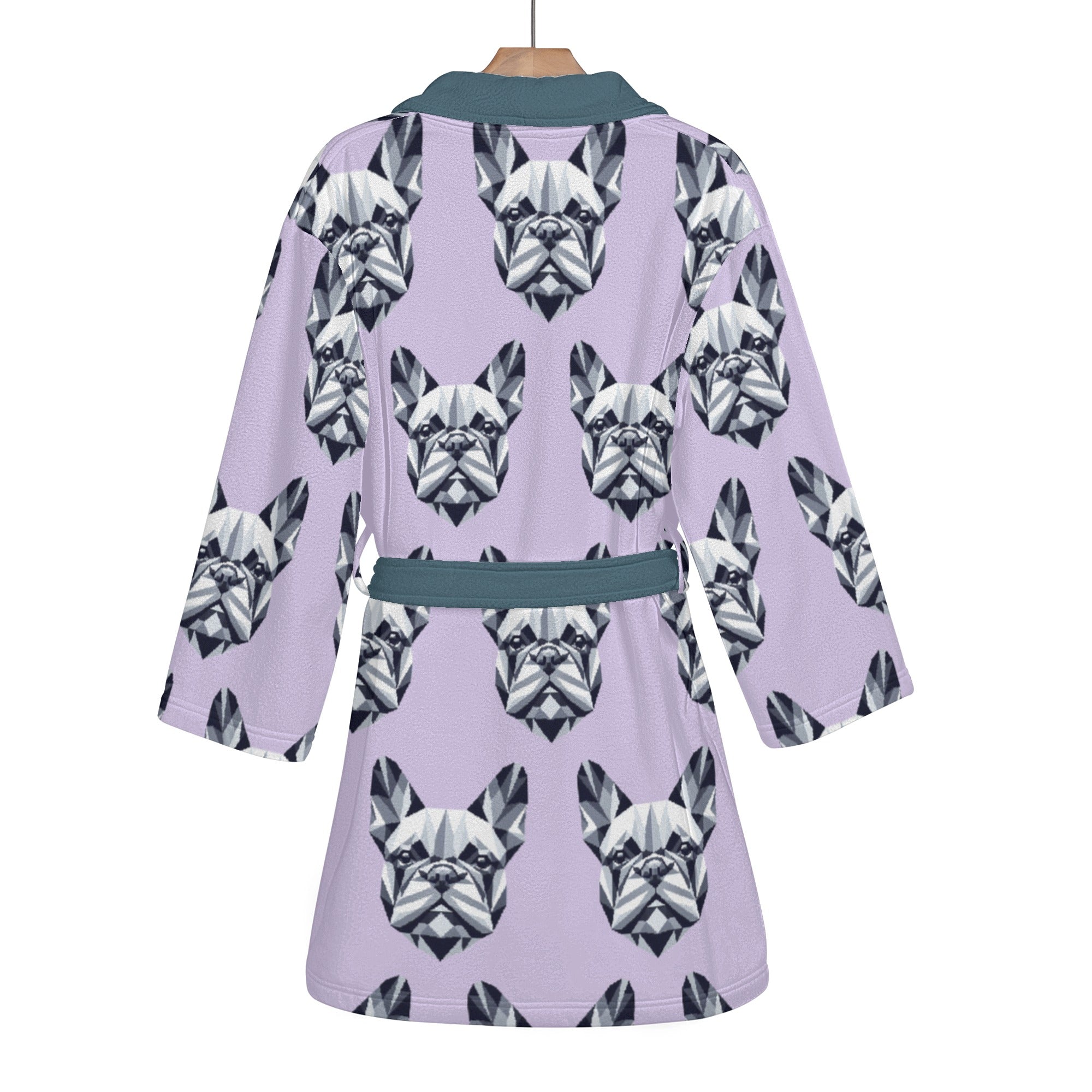 French Bulldog Lover Mary Women Bathrobe Cute Frenchie Fan Gear