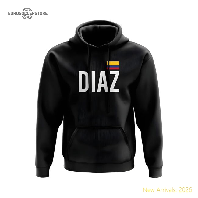 Luis Diaz Colombia Name Hoody (Black)