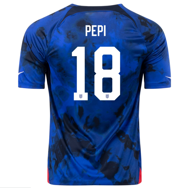 USA 2022-2023 Away Football Shirt –  Player Version S