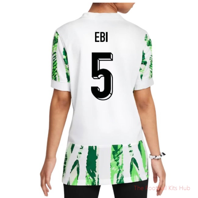 2025-2026 Nigeria Womens Team Away Shirt (Kids) (Ebi 5)