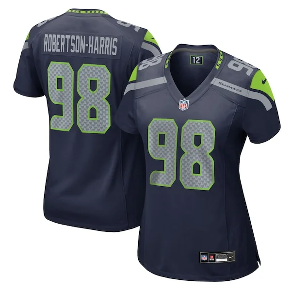 Seattle Seahawks Game NFL Jersey - Navy | High-Quality Football App...