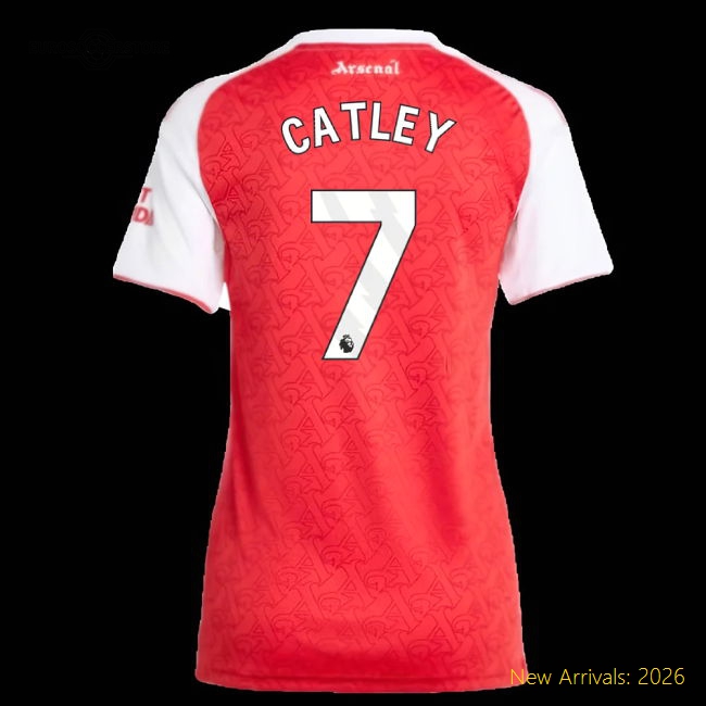 Chic Womens Arsenal Catley Jersey 2025-2026 Smooth Flattering
