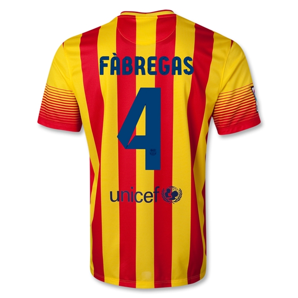 1314 Barcelona 4 FABREGAS Away Shirt - Official Replica 3021