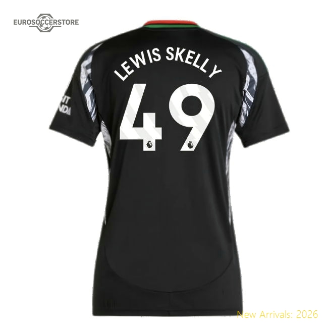 Arsenal 2024-25 Away Fan Version For Women Skelly Match Day Shirt