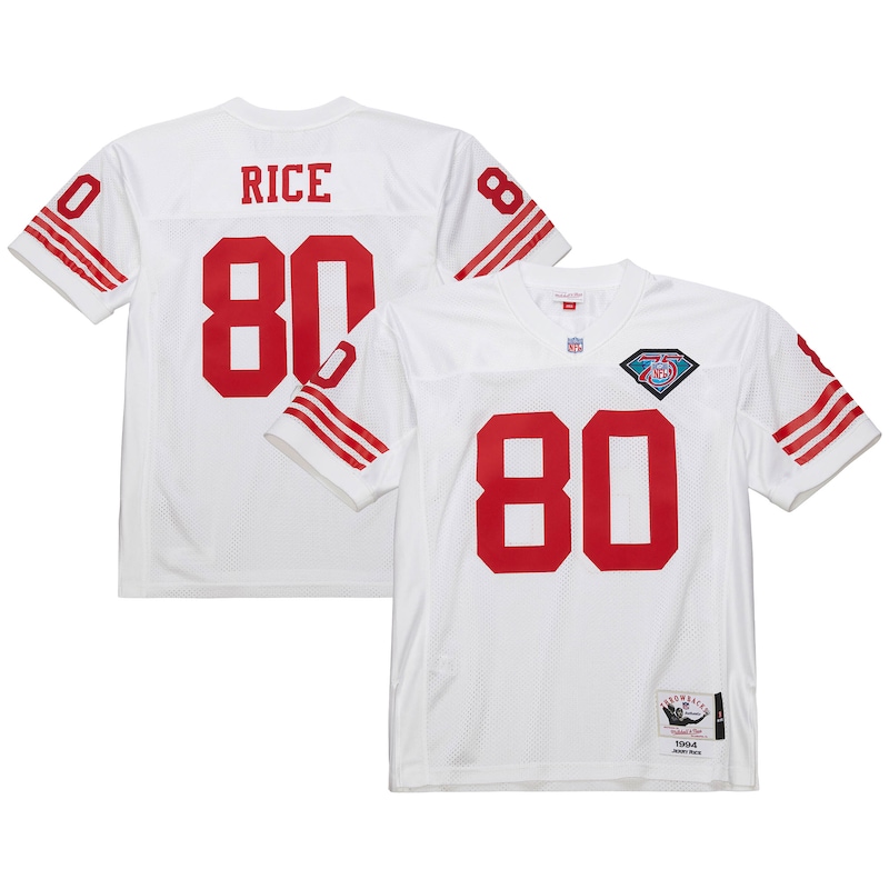 Jerry Rice San Francisco 49ers 1994 Mitchell & Ness Authenti...