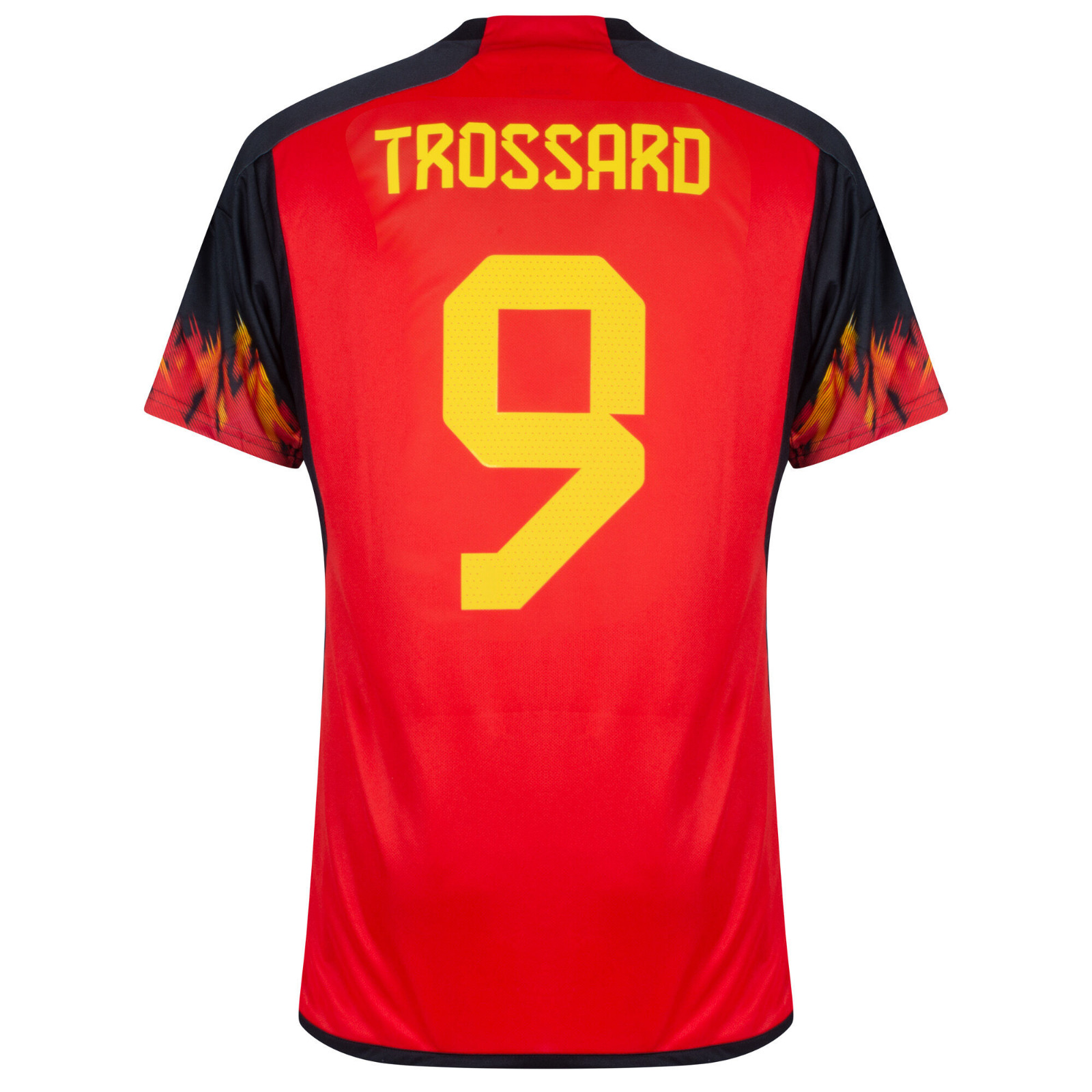 BELGIUM HOME JERSEY WORLD CUP 2022 TROSSARD