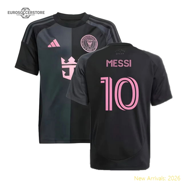 2025-2026 Football Team Kids Soft Messi Jersey Climacool