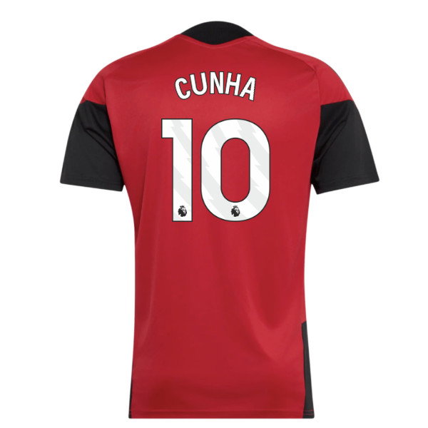 [DDJ] 2026-2027 Man Utd Training Jersey (Red) (Cunha 10)