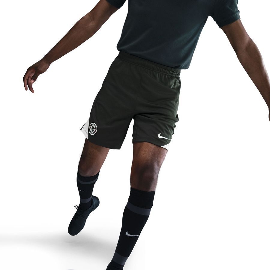 Chelsea Training Shorts Dri-FIT Strike - Outdoor Green/Outdoor Green/Phantom Marl