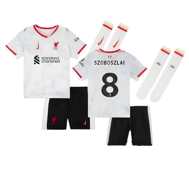 EPL Shirt 2024-2025 LIV Third Moisture-Wicking Szoboszlai 8 Adult#964