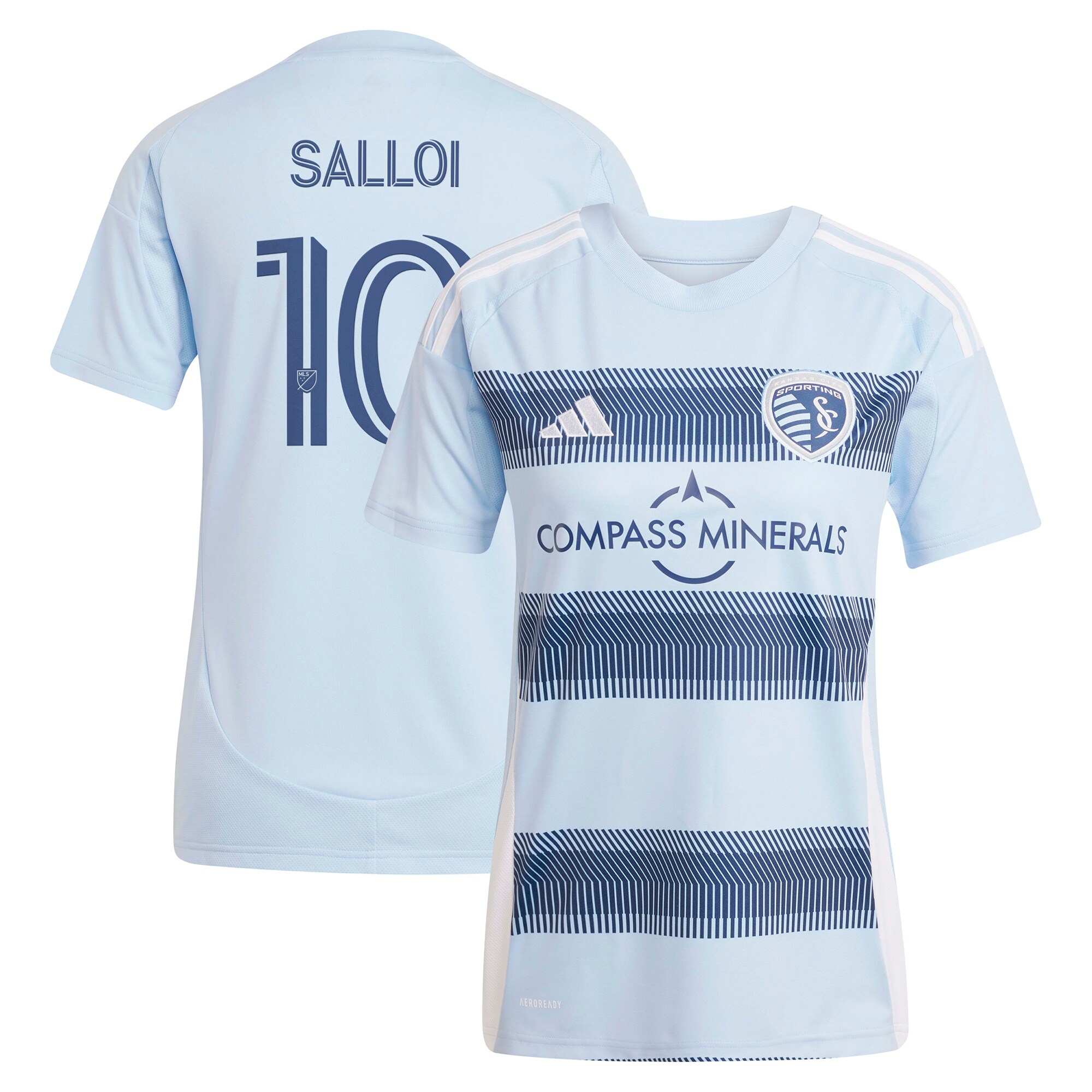 [LK] Daniel Salloi Sporting Kansas City Women's 2025 One KC Replica Player Jersey - Light Blue