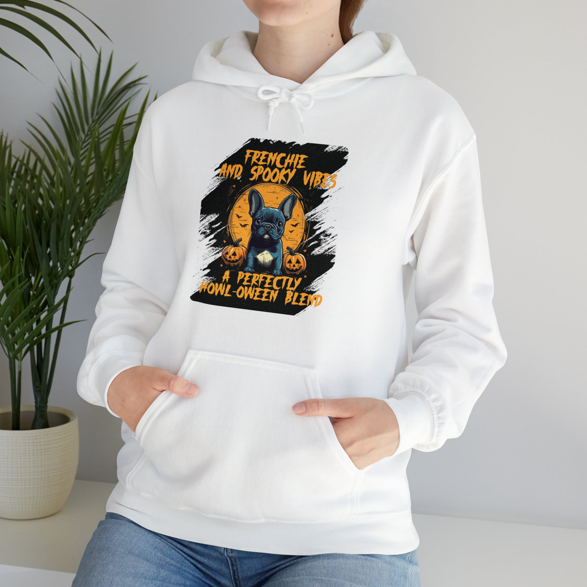 Comfortable Cozy Spooky Vibes Halloween Unisex Hoodie for Daily Life