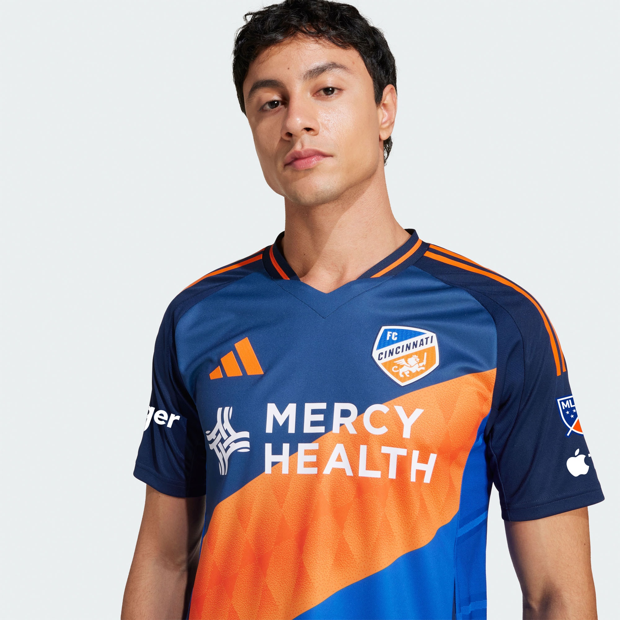 [SJH] FC Cincinnati 2025 Orange and Blue Legacy Kit Authentic Jersey - Blue