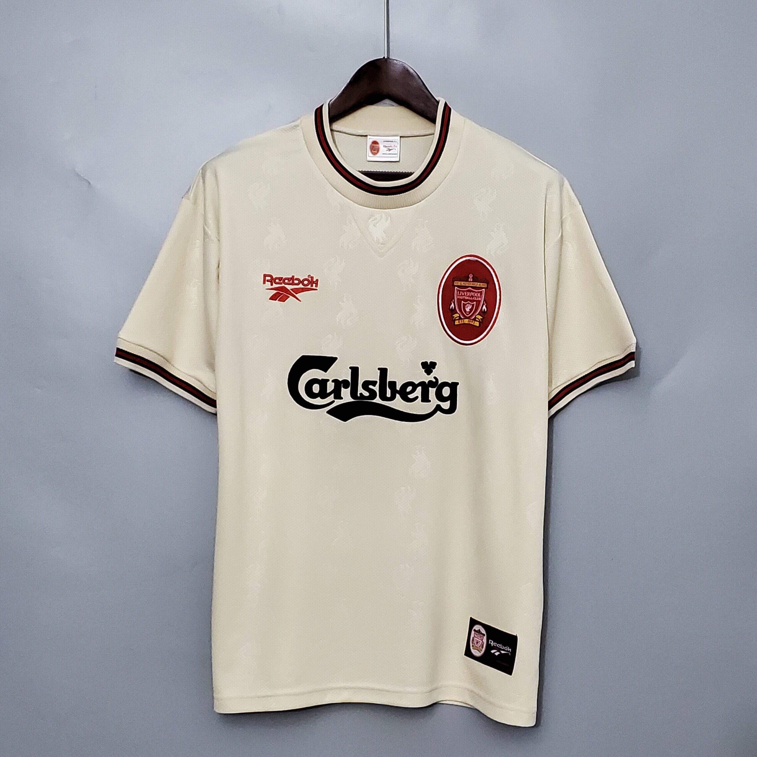 Cheap 1996-1997 Liverpool away retro kit
