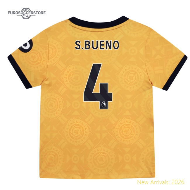 Kid-approved Team Kids Jersey S.bueno 2025-2026 Performance Fabric