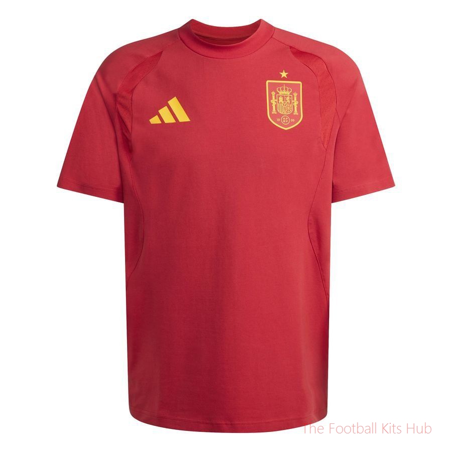 [EFS] Spain T-Shirt Tiro 26 Travel World Cup 2026 - Team Power Red