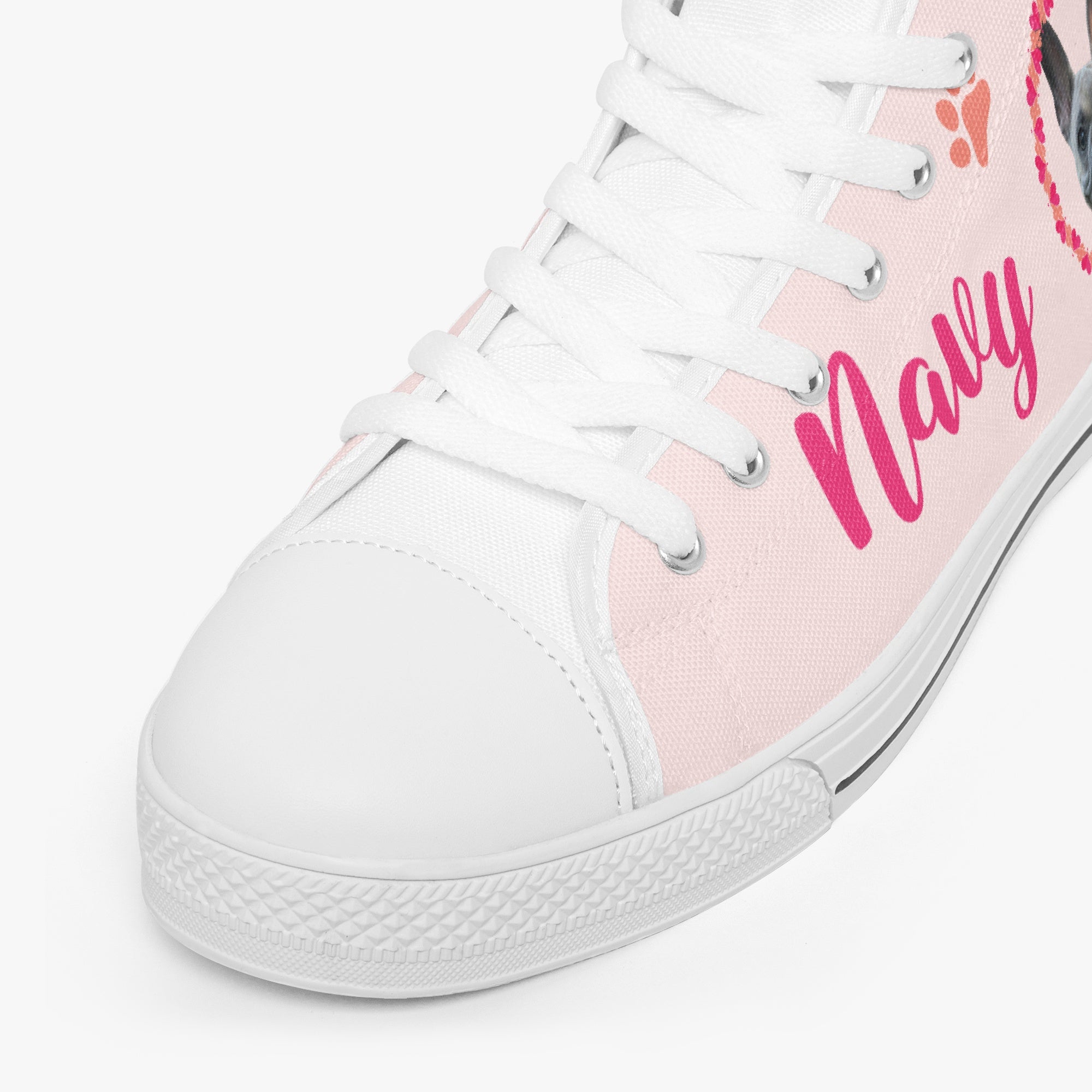 Violet - Comfy Personalized Classic High-top Canvas Shoes Casual Wear