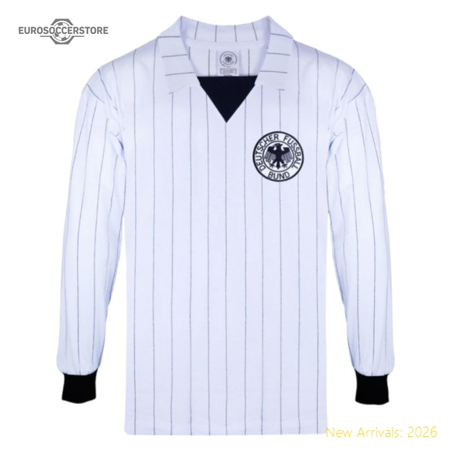 West Germany Long Sleeve Retro Game Wear Jersey For Match Days