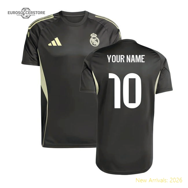 Match-Day 2025-2026 Real Madrid Training Jersey (Utility Grey) (Your