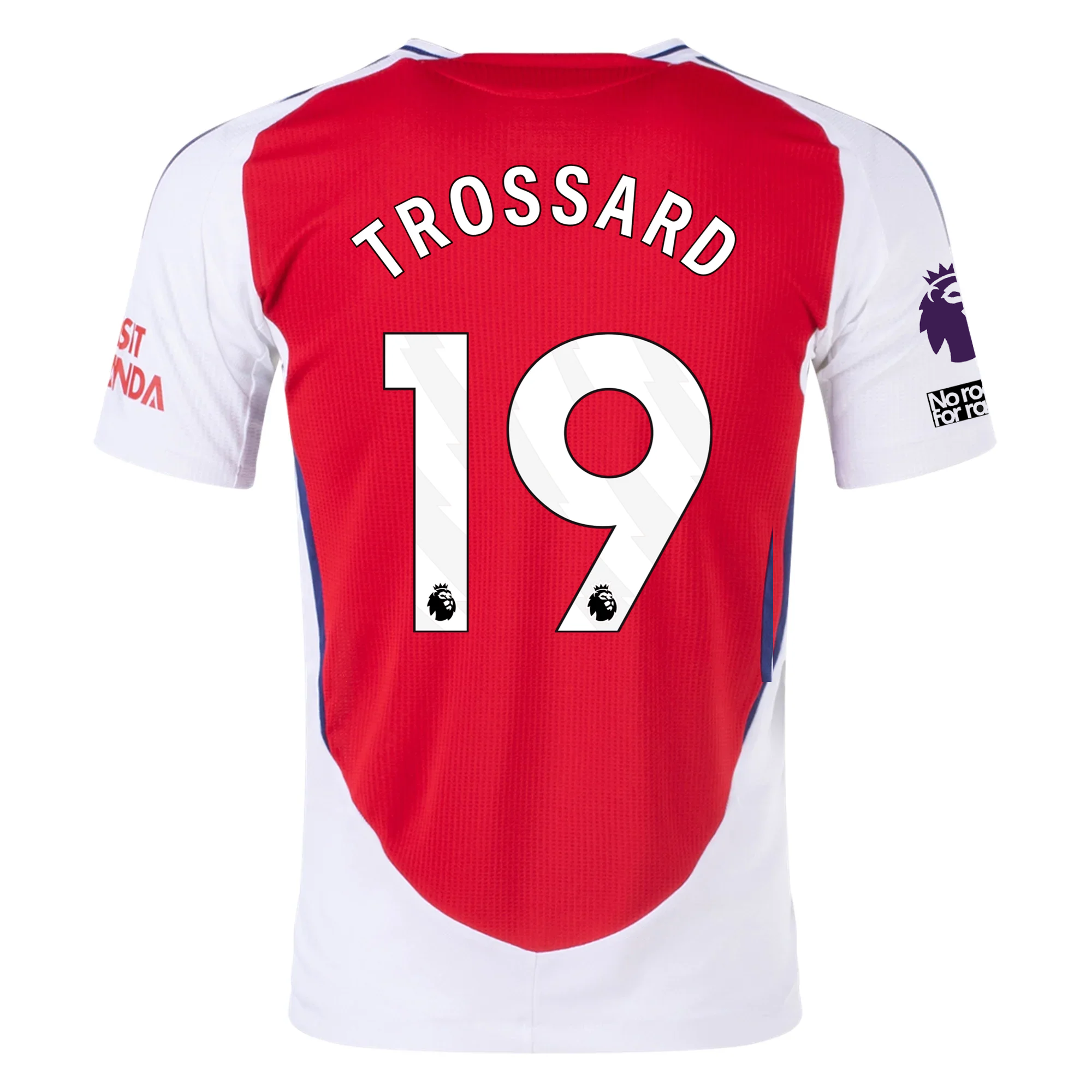 Arsenal Trossard 2024-2025 UCL Home Jersey – Authentic Shirt