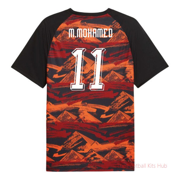 [JED] 2026/27 Egypt Warm Up Jersey (Black) (M.Mohamed 11)