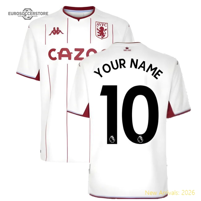 Premium 2021-2022 Aston Villa Away Shirt (your Name) - Premium
