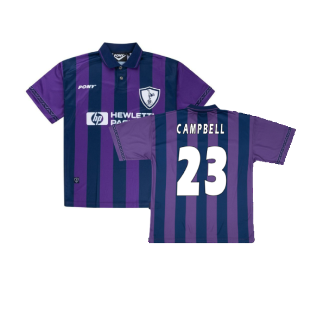 Official Shirt Comfortable 1995-1996 TOT Away Discounted Campbell#959