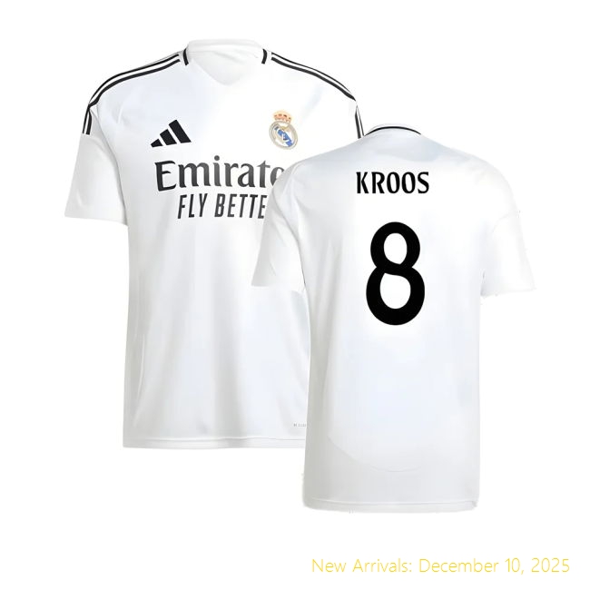 2024-2025 Real Madrid Home Shirt - Authentic Soccer (Kroos 8)
