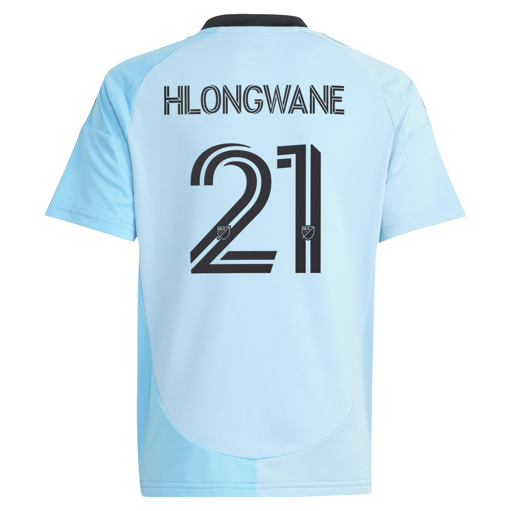 [SJH] Bongokuhle Hlongwane Minnesota United FC Youth 2025 CONVERGENCE Replica Jersey - Blue