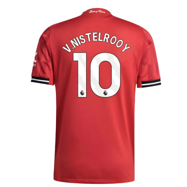 2025-2026 Man Utd Authentic Home Top (V.Nistelrooy 10)