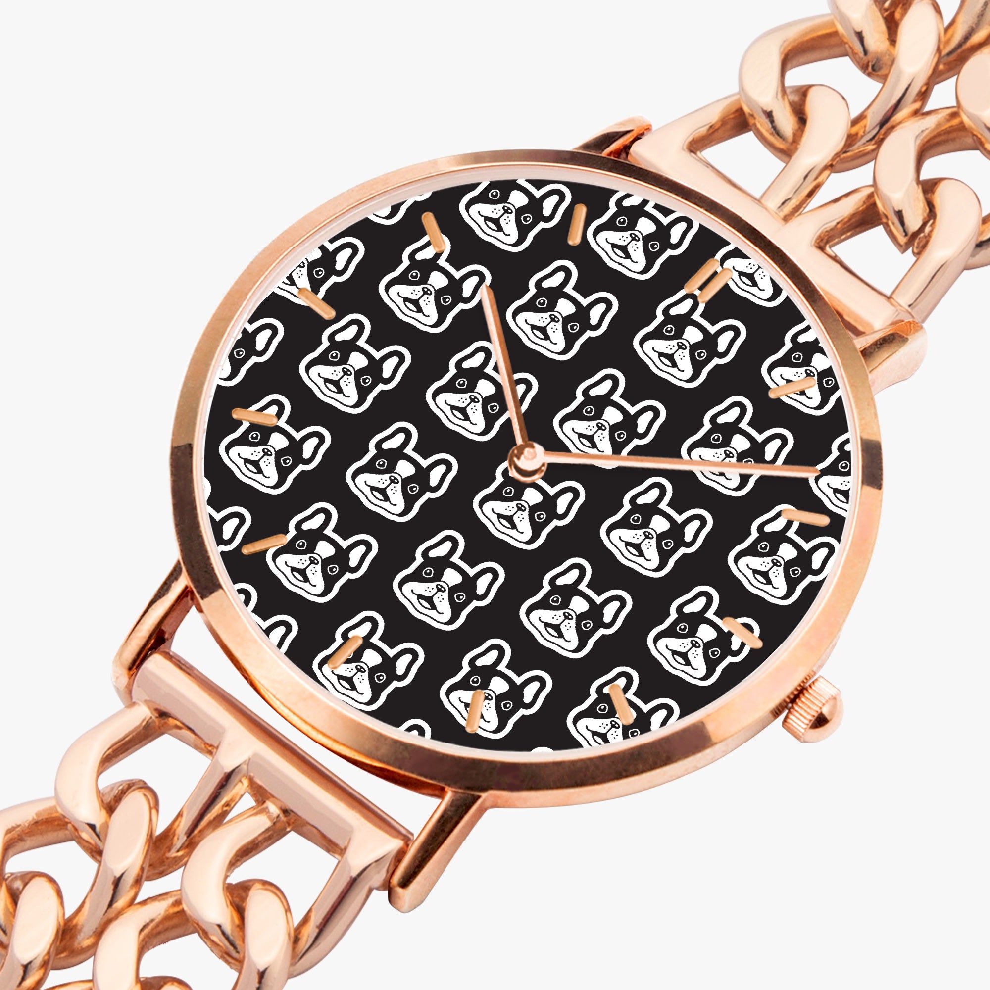 Blaze - Chic Hollow Strap Watch for Frenchie Lovers