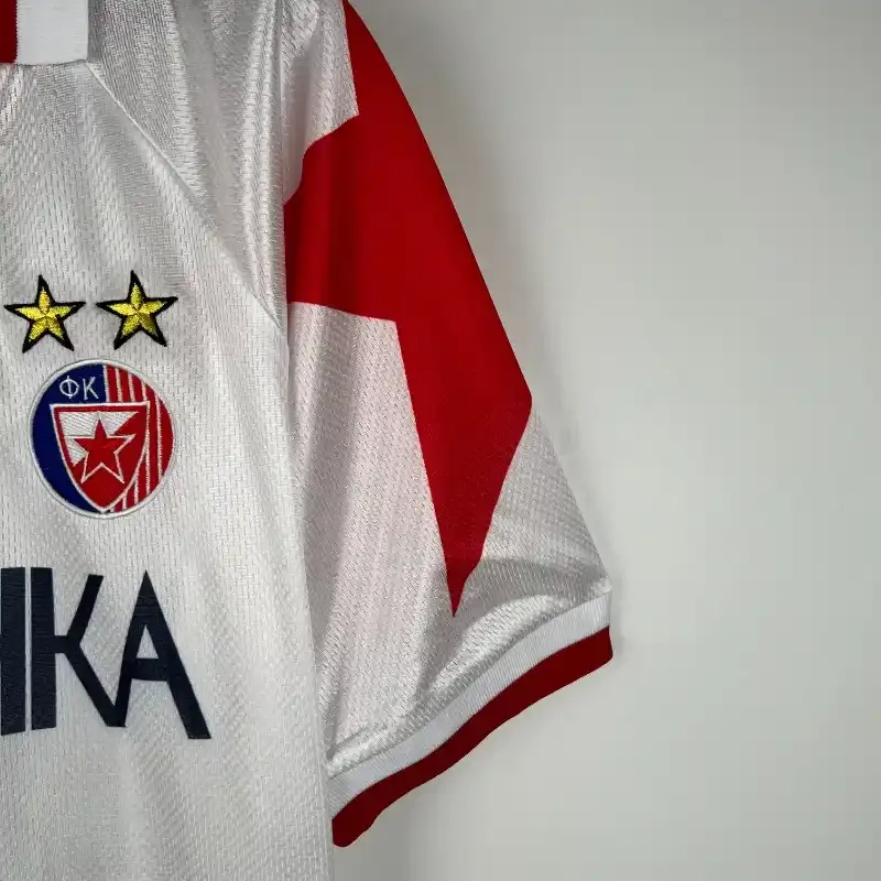 Cheap 1995-1997 Red Star Belgrade Jersey retro kit